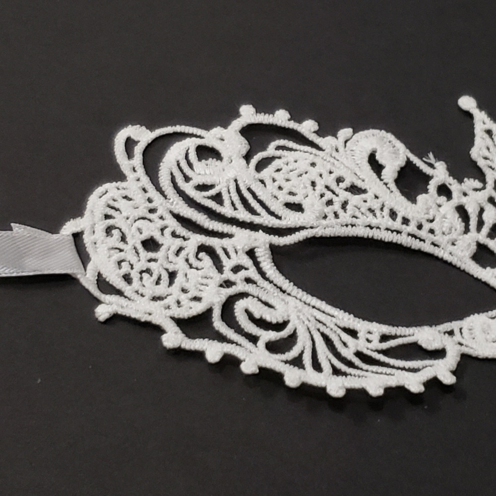 ⤵⤵#12 Masquerade Party 2D Soft Lace Mask - Picture 3 of 4
